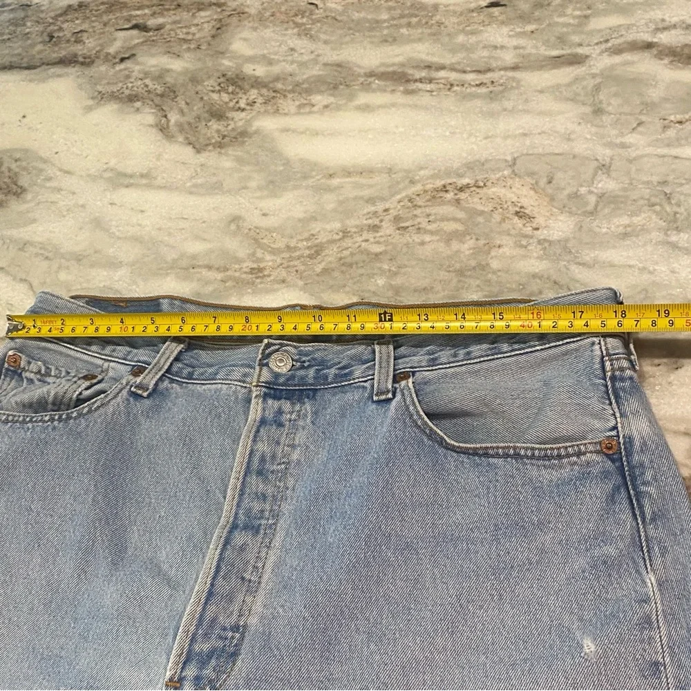 Vintage 90s Levi’s 501 Mens 38x34 Straight Leg Button Fly Jeans